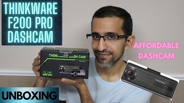 THINKWARE DASHCAM UNBOXING | THINKWARE F200 PRO
