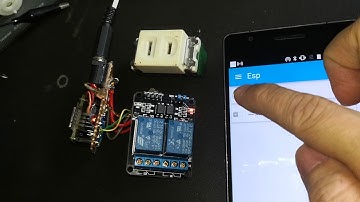 ESP8266+ relay with MQTT protocol