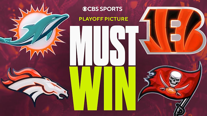 These teams MUST WIN to keep their playoff hopes alive | Updated NFL Playoff Picture