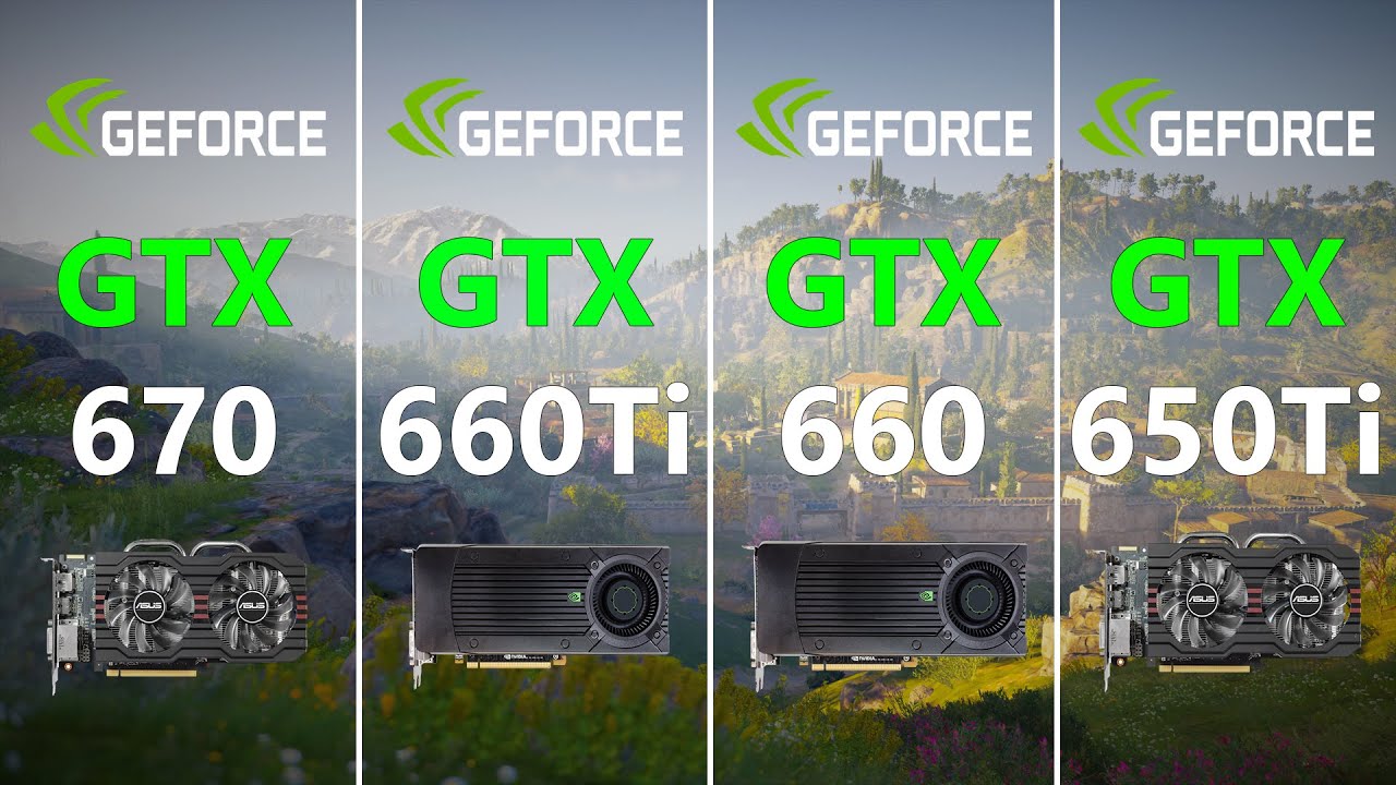 GTX 670 vs GTX 660 Ti vs GTX 660 vs GTX 650 Ti Test in 6 Games - YouTube