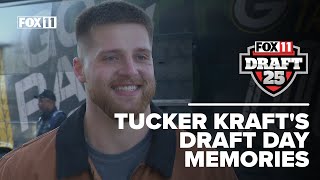 Tucker Kraft shares his memories of being drafted into the NFL