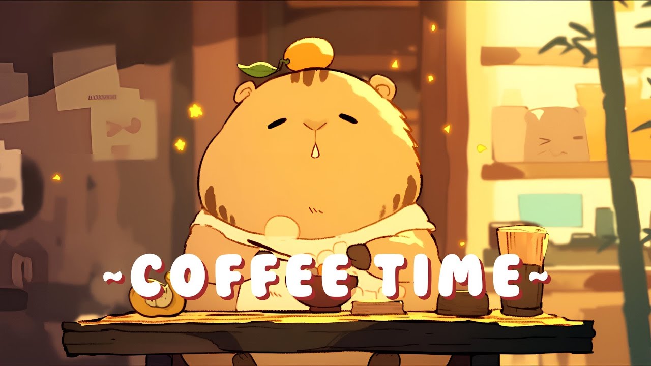 Capybara Beats Radio - Chill Beats to Help You Relax ~ Peaceful Moments ~ 🦫 ✨ 🌙