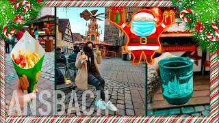 COVID STYLE CHRISTMAS MARKET ||ANSBACH, GERMANY||