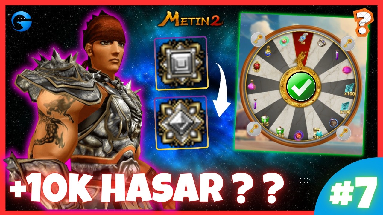 35 LEVELDE +10K HASAR ? l MÜKO ELMAS DENEMESİ l +300 GÜN NAZAR ? l Metin2TR Ezel #7
