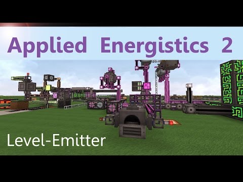 Applied Energistics 2 Tutorial: Level Emitter Version 1 [Deutsch]