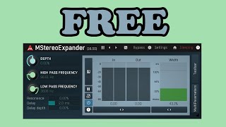 FREE MStereoExpander by MeldaProduction