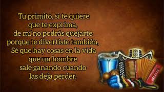 El Santo Cachón - Los Embajadores Vallenatos (con Letra) By Eusebio 