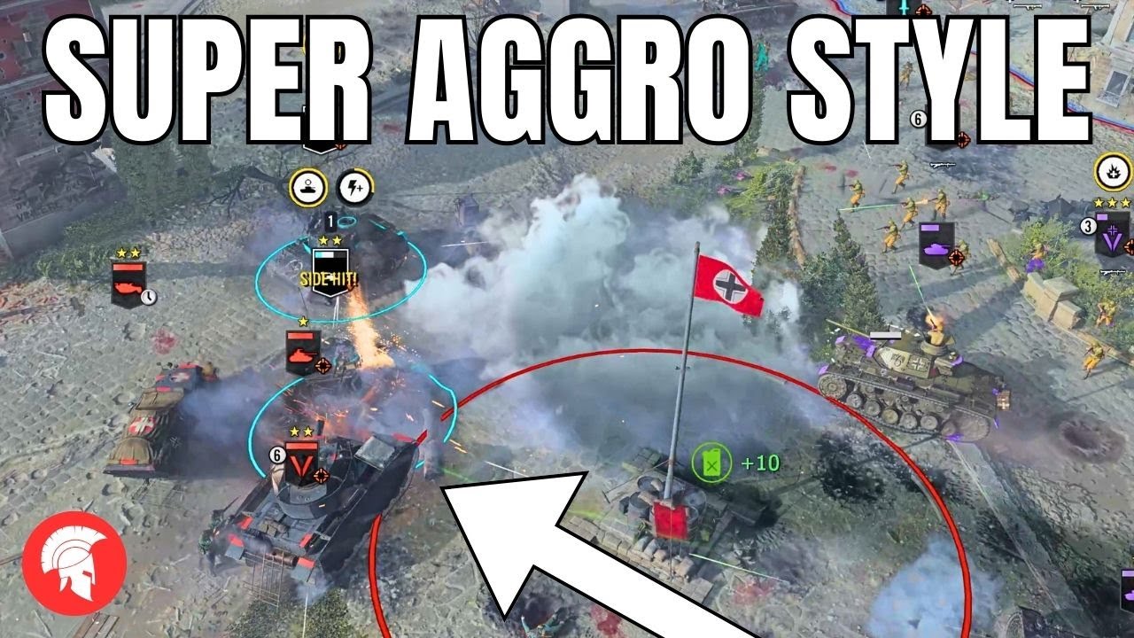 SUPER AGGRO STYLE - Company of Heroes 3 - US Forces Gameplay - 2vs2 ...