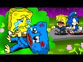 R.I.P Poppy Playtime! Poor SpongeBob vs Bad Sonic| Sad Story| HUGGY WUGGY ANIMATION COMPLETE EDITION