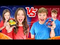 PIXAR vs MARVEL Hot Wheels Racerverse Challenge! Boys vs Girls!