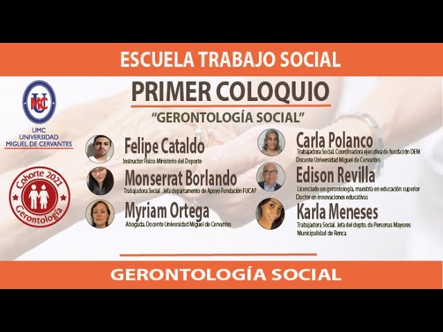 Primer Coloquio Carrera Gerontología Social Universidad Miguel de Cervantes  - YouTube