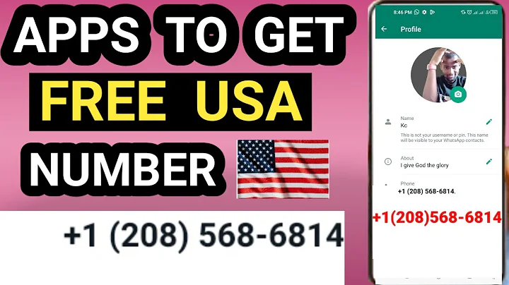 Get Free USA Number: 3 Apps for Whatsapp & Telegram Verification