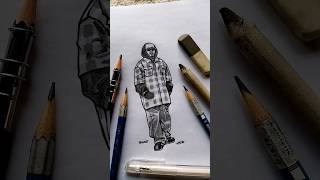 How to draw cholo pants ✍️ chicano Outfit drawing using Graphite pencils.