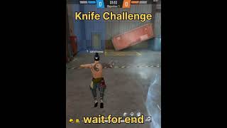 ONLY KNIFE CHALLENGE LONE AND WOLF #FREEFIRE Resimi