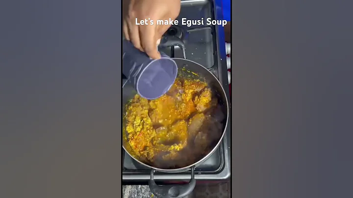 EGUSI SOUP #shorts #shortsafrica #egusisoup