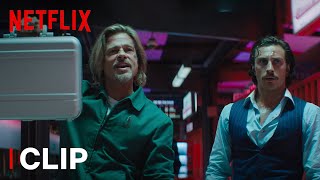 Briefcase Main Kya Hai | Brad Pitt |  Bullet Train Hindi Scene | Netflix India