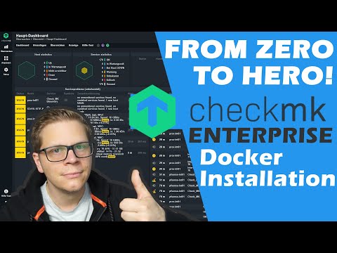 CheckMK Enterprise Docker Installation - Proxmox Integration Homelab