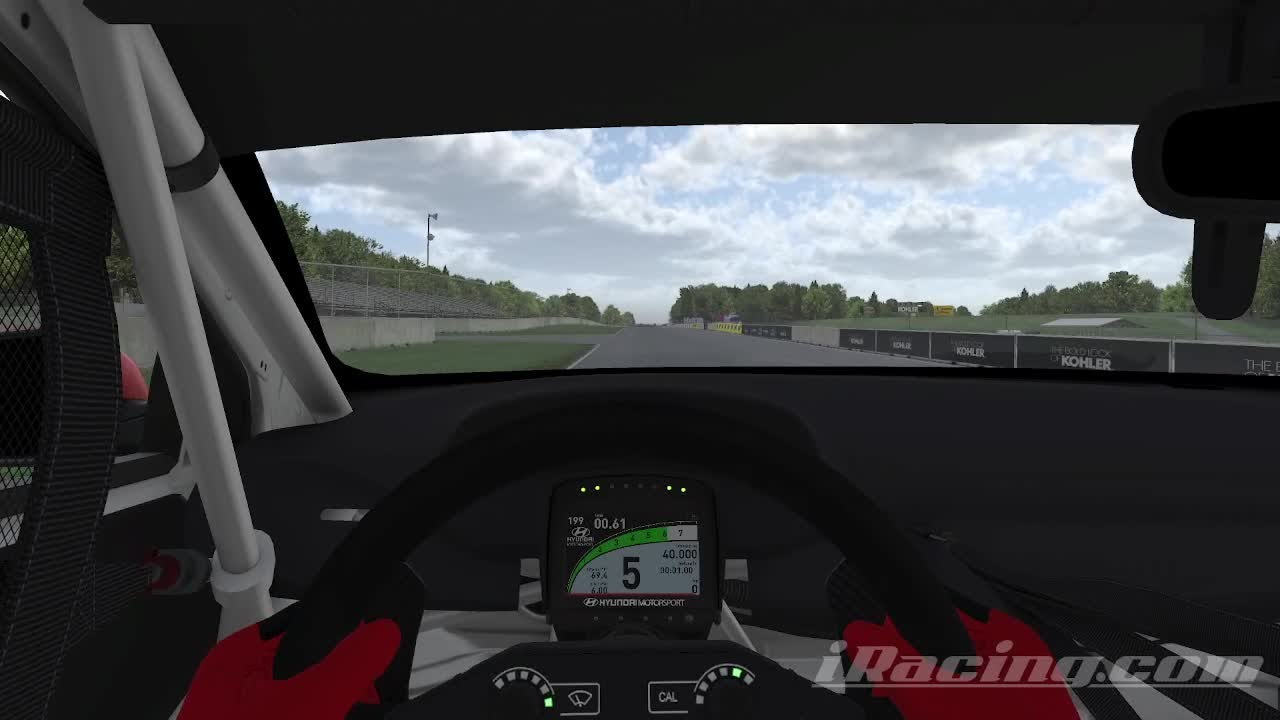 iRacing Road America - Full Hyundai Veloster N TC (TCR) Track Guide (Hotlap + Telemetry)