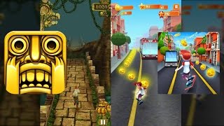 Temple Run VS Bus Rush - Endless Run Android Gameplay screenshot 2