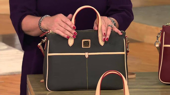 Dooney & Bourke Pebble Leather Small Daniela Tote on QVC 