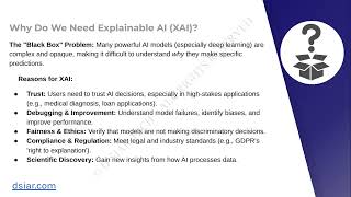 31. Artificial Intelligence – Explainable AI (XAI): SHAP, LIME | AI Course by D’SIAR TECH