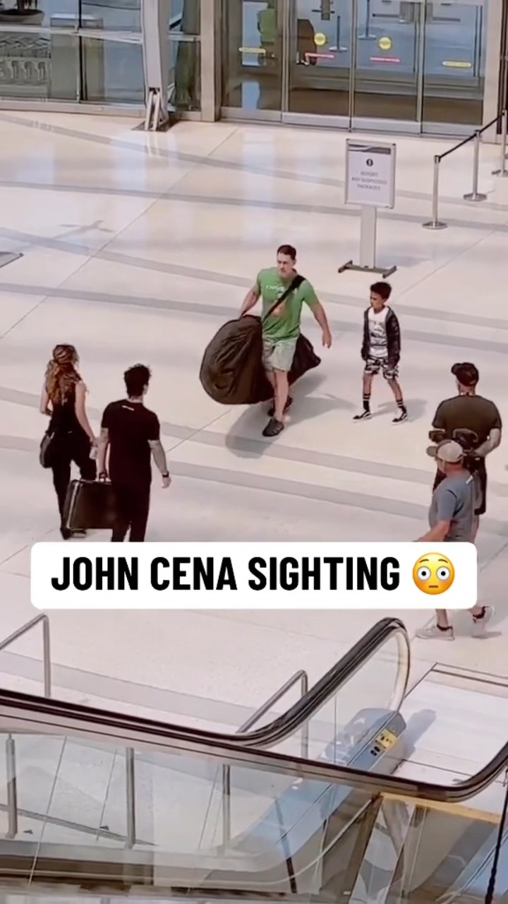 Does anyone see John Cena? ??