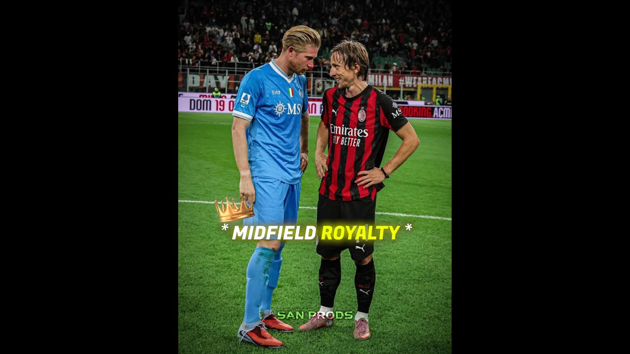 Modric vs De Bruyne 🔥