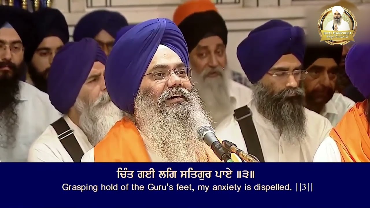 Rehras Sahib Full Live Path Bhai Manpreet Singh Ji Kanpuri | Nitnem | New Shabad Gurbani Kirtan Live