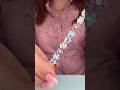 Szydełkowe kwiatki z koralików 🌸 Naszyjnik DIY