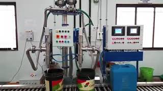 Multi head Paint Filling System