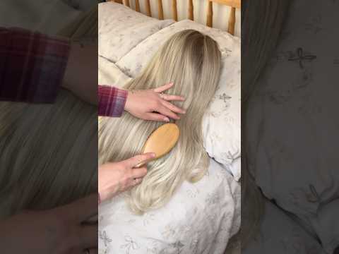 ASMR pamering your hair whilst you sleep