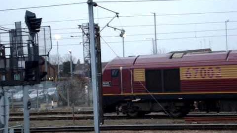 class 67 67002 at Peterborough