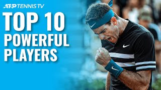 Top 10 Most Powerful Men's Tennis Players Ever 💪