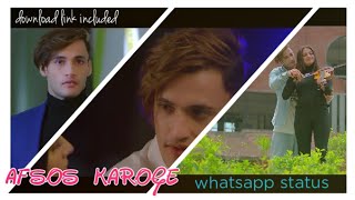 Afsos Karoge Song Status | Asim Riaz lovers😘😊| download link included