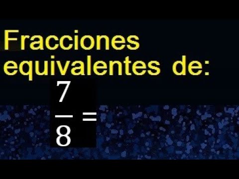 Vídeo: El 7/8 és un decimal final?