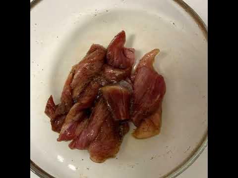 Вяленое мясо. вяленая свинина в дегидраторе. простой рецепт вяленого ...