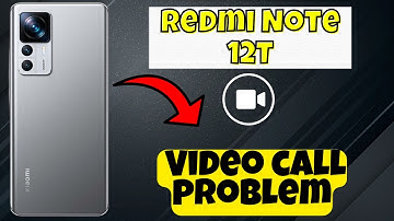 Redmi Note 12T Pro Video call problem || How to solve video call issues || Video call not working