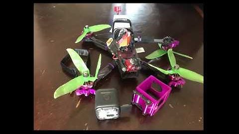 Mountainside Inverted yaw spin FPV drone crash EPIC FAIL