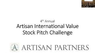 4th Annual Artisan International Value Stock Pitch Challenge Video