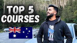 TOP 5 COURSES IN AUSTRALIA 2024