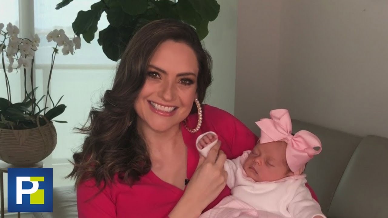 Exclusiva: Michelle Galván presenta por primera vez ante las cámaras a su bebé Megan