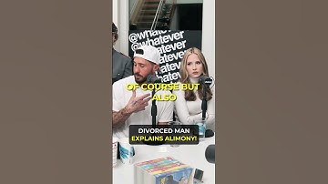 DIVORCED MAN EXPLAINS ALIMONY! 🧔🏻‍♂️😓 @whatever #shorts