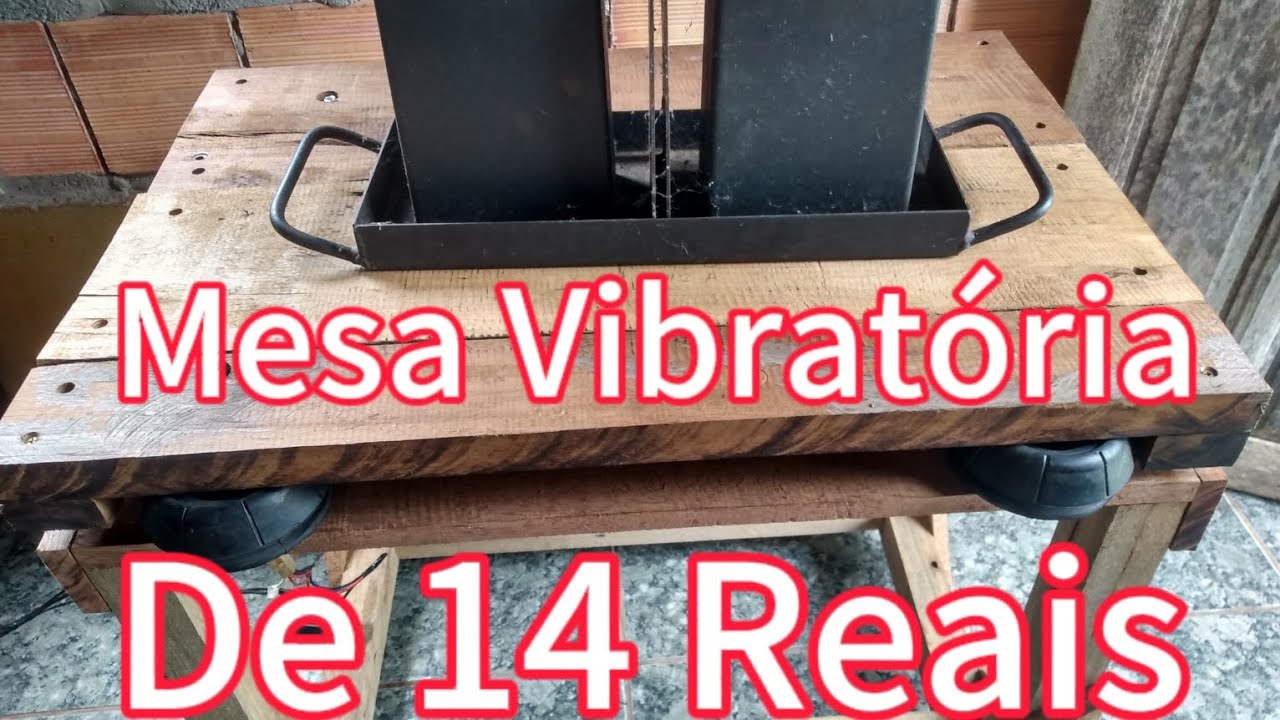 Mesa Vibratória pra bloco de concreto