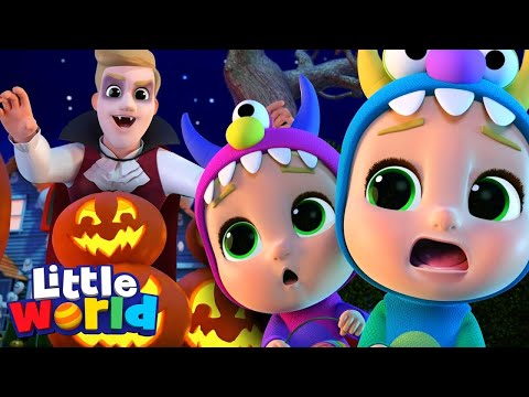 Halloween Song - Little Angel | Kids Cartoons & Nursery Rhymes | Moonbug Kids