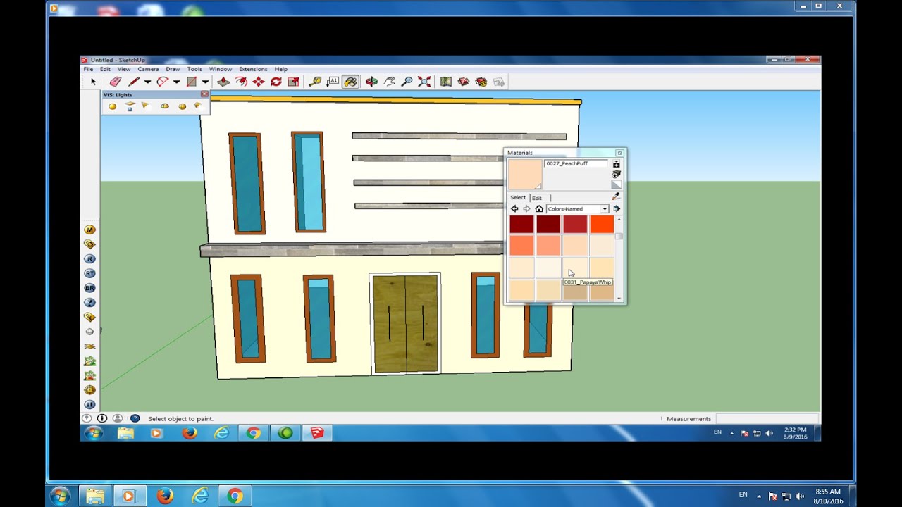 Cara Membuat Desain 3D Rumah Minimalis Dengan Google Sketchup