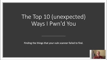 The Top 10 Unexpected Ways I Pwnd You