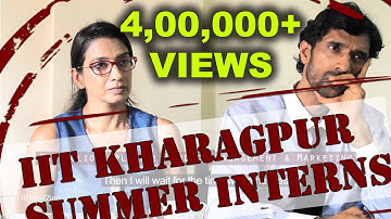 Job Interview | IIT Kharagpur | Summer Internship Interview| Re-enactment - BTech | Mayank Srivastav