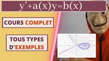 LES EQUATIONS DIFFERENTIELLES : COURS COMPLET AVEC EXEMPLES ( premier ordre )