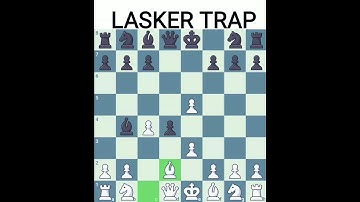 Lasker Trap - Win in 10 moves #chess #chesstraps #chesstricks #chesstips #short #shorts #chesslife