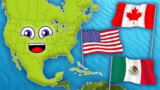 Countries of North America | Continents of the World